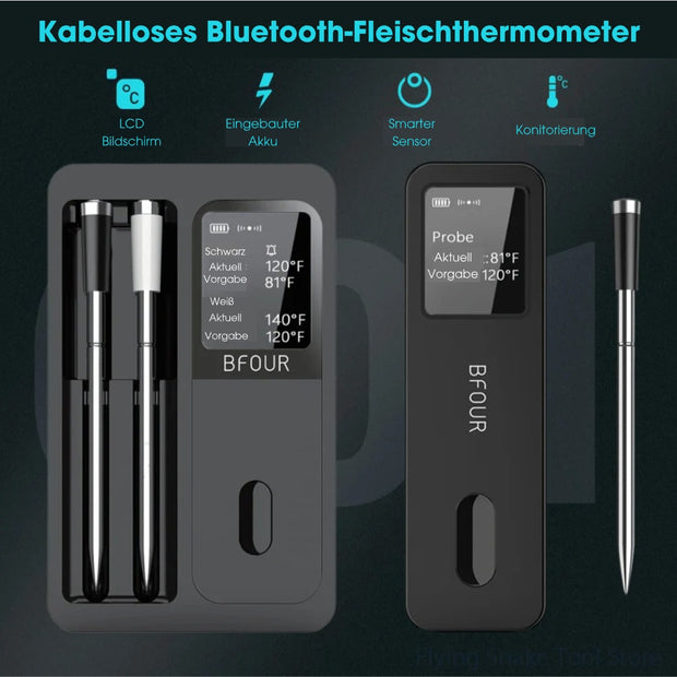 Bfour Meater: Kabelloses Bluetooth-Fleischthermometer